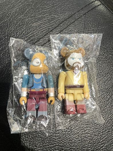 Star Wars Bearbrick New Ben Kenobi & Maz Kanata