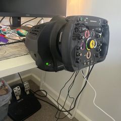 Thrustmaster + Logitech racing sim