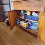 Solid Oak Kitchen Dresser / Display Cabinet (Two-Piece) Image 3