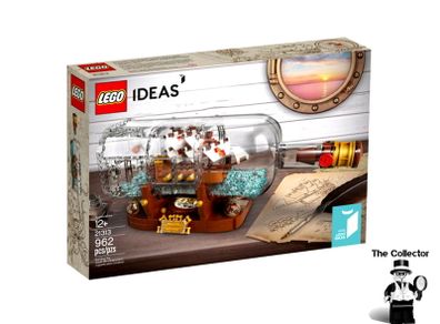 LEGO IDEAS Ship In A Bottle Set 21313 Brand New Sealed Retired Product