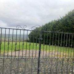 Wrought iron gates