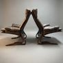 1970s Norwegian Rykken & Co Attributed Leather Lounge Chair Set Image 3
