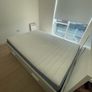 double bed with mattress/ Headboards/ ikea Image 4