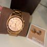 Michael Kors Rose Gold Watch Genuine Image 2