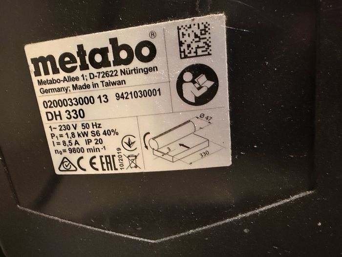 Metabo DH330 Planer