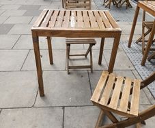 outdoor table