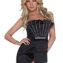 dress red or black or purple violet with decorative front size xs-s Image 7