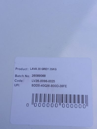 Lava 20 liquid rubber waterproofing 25kg Tin 1 Tin of catalyse 1 role of Fabric tape