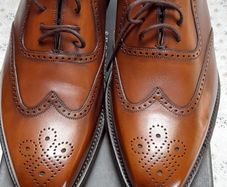 Loake new leather shoes