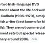 Two Mairtin O Cadhain Irish Dvds Image 3