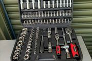 Brand New 100 Piece Socket Set - 1/2 &amp; 1/4 Drive