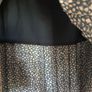 Brand new superdry navy ditsy print pleated midi skirt Image 4
