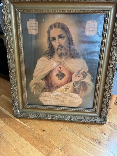 Retro Religious Picture.