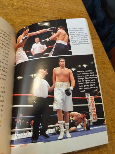 Tyson Fury behind the Mask my Autobiography.