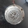 Vintage Saint Christopher Bicycle Bell Works in used condition, Reads: Sancte Christophore Iter Nostrum Protege ,For protection on your journey ,sold as seen ,collectors item, buyer collects or pays postage thank you. Image 2