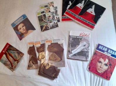 vintage nylon seamfree tights