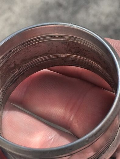 5 X Sterling Silver Napkin Rings With Vintage Leather Case