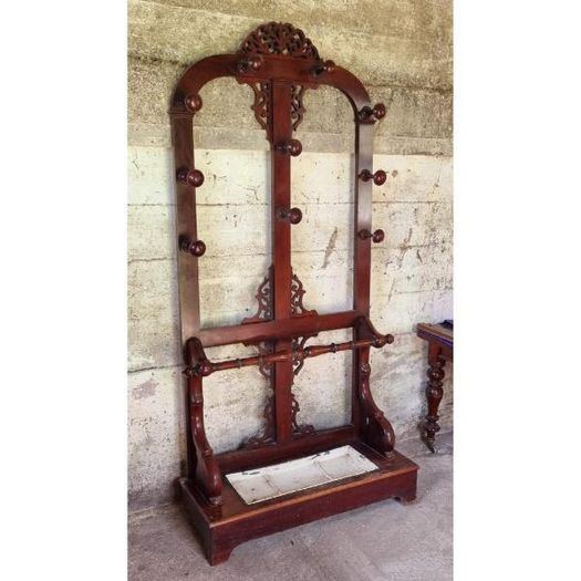 Mahogany Coat and Umbrella Stand KAS501