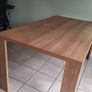Table, solid wood 4-6 people, Free Chairs Image 3