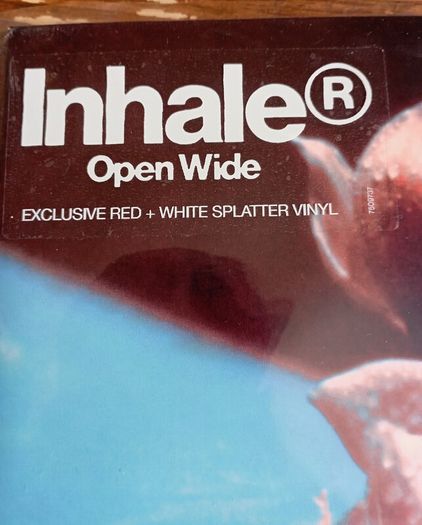 Inhaler Open Wide RED/WHITE vinyl