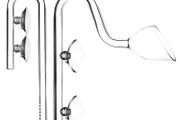 Glass Filter In and Outflow Set 12/16