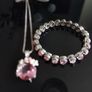 Stunning Necklace and matching Bracelet Image 2
