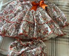 Girls stunning dress , hat , & pants 18/24 mths