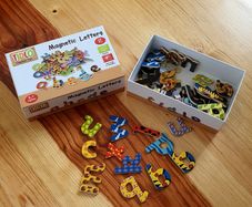 Magnetic Letters Wooden Tidlo