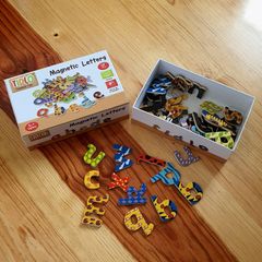Magnetic Letters Wooden Tidlo