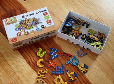 Magnetic Letters Wooden Tidlo