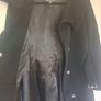 Calvin Klein Black Wool-Blend Belted Midi Coat - Size 42 (Excellent Condition) Image 7