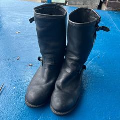 motorcycle boots Vintage