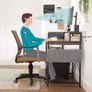 _Desk, Computer Desk with Monitor Stand Image 2