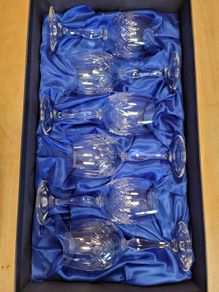 Bohemia Crystal Flamenco Set of 6 Wine Glasses