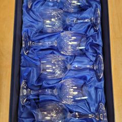 Bohemia Crystal Flamenco Set of 6 Wine Glasses