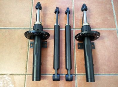 Set of 4 shock absorbers, Audi A2 VW Fox Polo SKODA Fabia SEAT Ibiza Cordoba
