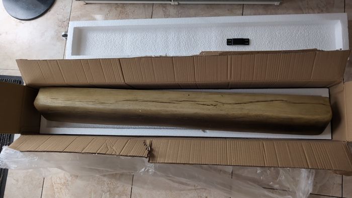 Ligna mantle beam light oak