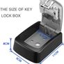 Key Lock Box, EMIUP [Wall Mounted] Key Safe Box Used For Key Storage And Management In Homes, Offices, Factories, Construction Site.Ultra Tough 4 Digit Combination Secure Key Storage, High Security Image 7