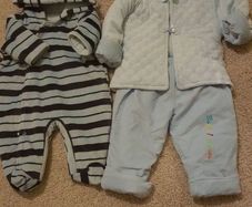 Baby boy pram / snow suit