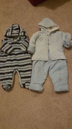 Baby boy pram / snow suit