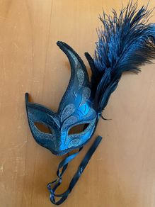 Venetian style masquerade mask