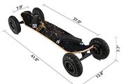 37 inch Mountain Board Mountainboarding Longboard Skateboard Skateboarding Kiteboarding 7.8 inch Wheels for Teens &amp; Adults