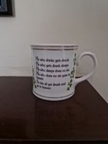 china mug shamrock