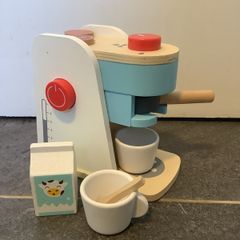 Wooden play coffee machine (Lidl)
