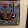 Vintage Chinese Folk Art Embroidery - Framed Image 5