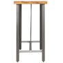 Bar Table Solid Reclaimed Teak 120x58x106 cm Image 5
