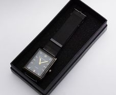 Gents Duanes Tank Design Quartz Watch