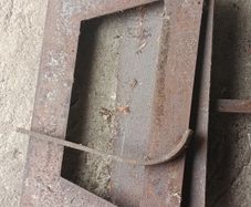 Open fire damper kit