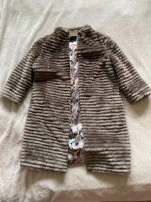 Ted Baker mauve fairy coat size 2