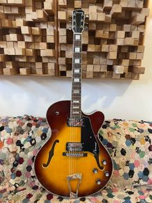 Hartwood Novella Hollow-body Arch-top Jazz Guitar